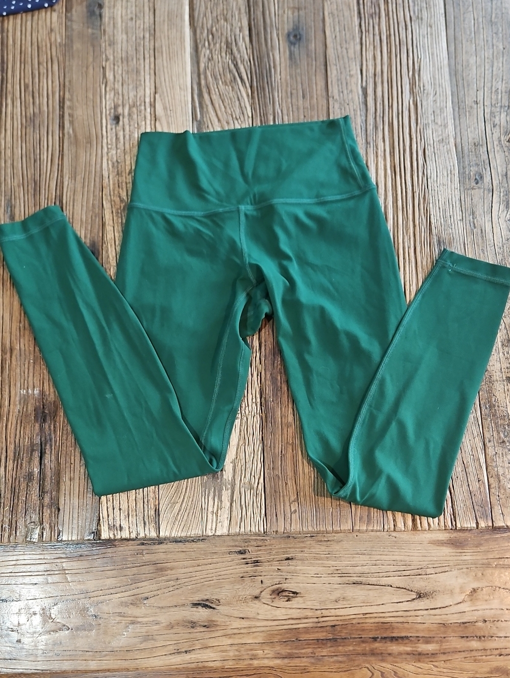 Lululemon Size 6 Dark Green Leggings